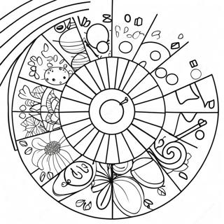 Color Wheel Coloring Page 69313-55563