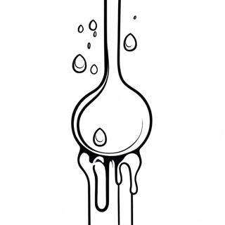 Drip Effect Coloring Page 69343-55588