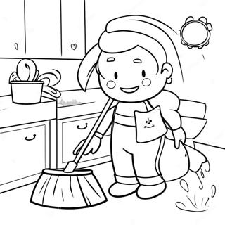 Chores Coloring Page 69363-55601