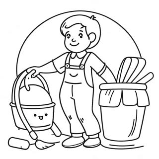 Chores Coloring Page 69363-55602