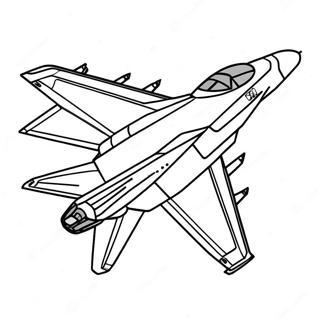 F14 Tomcat Jet Coloring Page 69373-55610