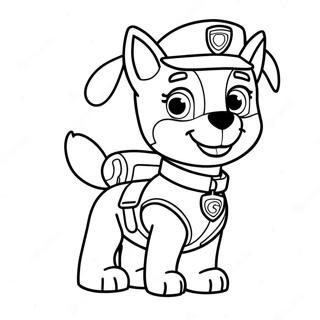 Skye Paw Patrol Coloring Page 69383-55619