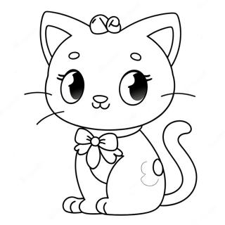 Charmmy Kitty Coloring Pages