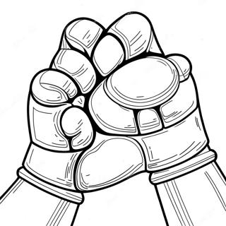 Metal Knuckles Coloring Pages