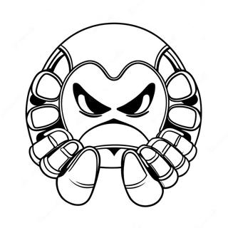 Metal Knuckles Coloring Page 69413-55640