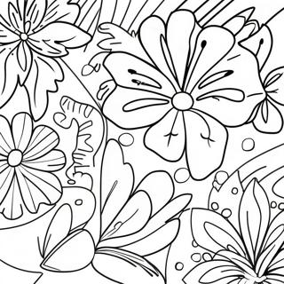 Hawaiian Decorations Coloring Page 69433-55664