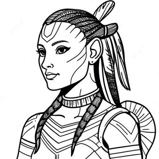 Avatar Movie Coloring Page 69453-55671