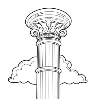 Pillar Of Cloud And Fire Coloring Page 69513-55718