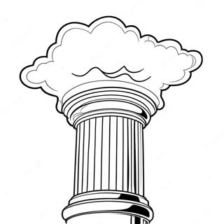 Pillar Of Cloud And Fire Coloring Page 69513-55719