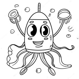 Plankton Coloring Pages