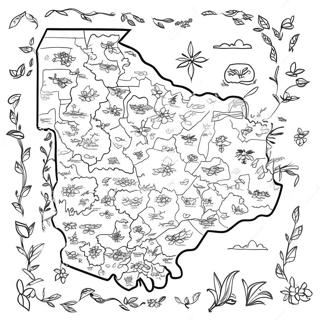 Pennsylvania State Outline Coloring Page 69543-55740