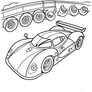 Wof Race Car Coloring Page 69574-55771