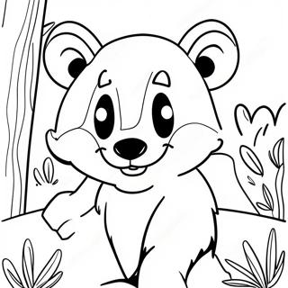 Bucky Badger Coloring Page 69623-55807