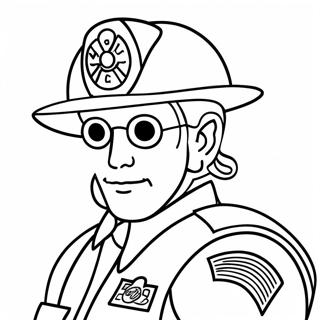 First Responder Coloring Pages