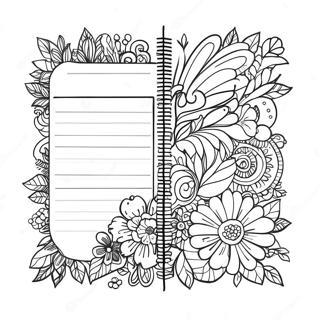 Bullet Journal Coloring Page 69673-55843