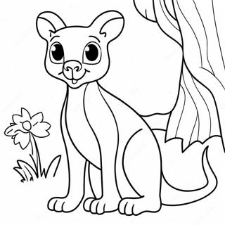 Australian Animal Coloring Page 69723-55886