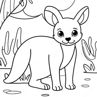 Australian Animal Coloring Page 69723-55888