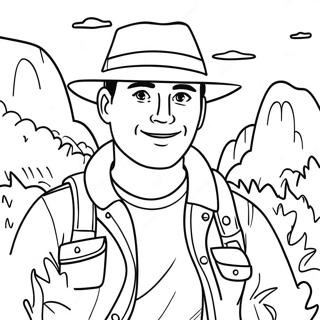 Adventurous Casey Undercover Coloring Page 69744-55905