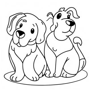 Faithful Friends Coloring Page 69754-55922