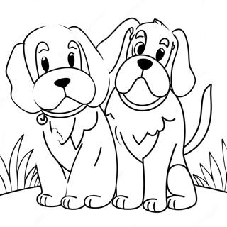 Faithful Friends Coloring Page 69754-55924