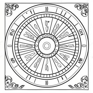 Wheel Of Fortune Coloring Pages