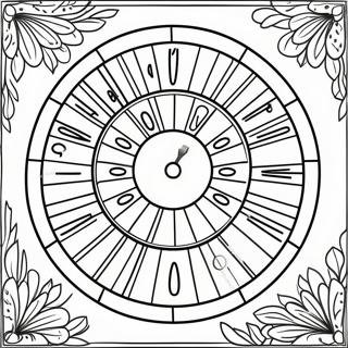 Wheel Of Fortune Game Board Coloring Page 69763-55915