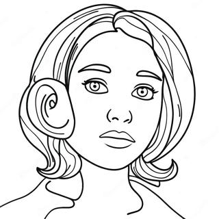 Depression Sadness Coloring Page 6976-5675