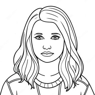 Depression Sadness Coloring Page 6976-5676