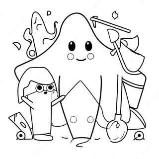 Pikuniku Characters Coloring Page 69784-55935