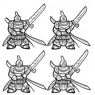 Epic Lord Garmadon Battle Coloring Page 69794-55949