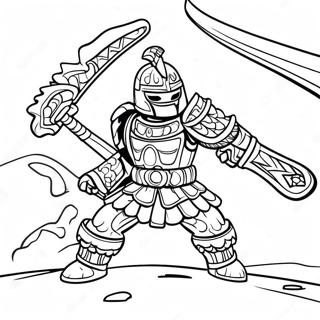 Epic Lord Garmadon Battle Coloring Page 69794-55952