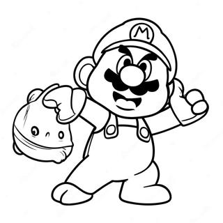 Mario Rabbids Coloring Page 69813-55954