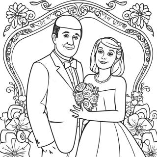 Mr And Mrs Coloring Page 69843-55984