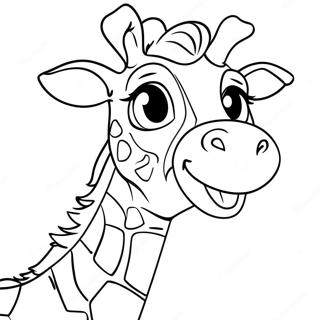 Geoffrey The Giraffe Coloring Page 69873-56008