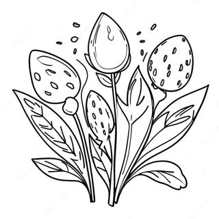 Preschool Seed Coloring Page 69893-56022