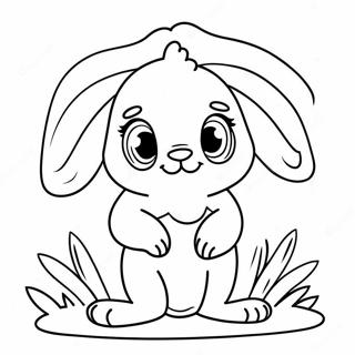 Cute Baby Bunny Coloring Page 69913-56038