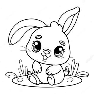 Cute Baby Bunny Coloring Page 69913-56040