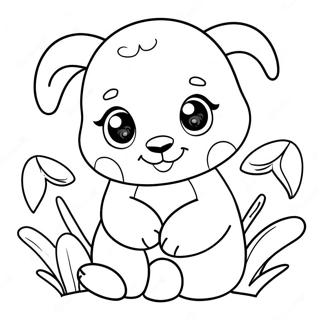 Cute Baby Animals I Love You Coloring Page 69924-56051