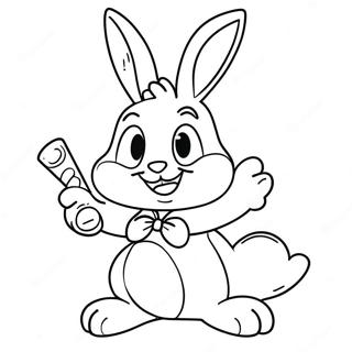 Rebecca Rabbit Coloring Pages