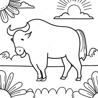 Wyoming Coloring Pages