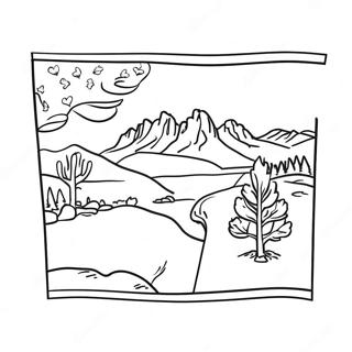 Wyoming State Outline Coloring Page 69963-56076