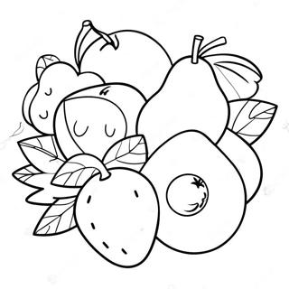 Fruit Of The Spirit Coloring Page 6996-5689