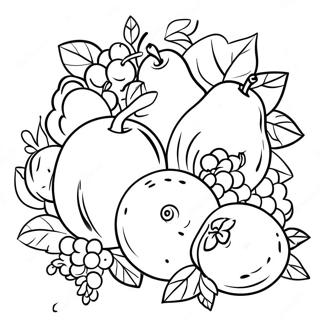 Fruit Of The Spirit Coloring Page 6996-5690