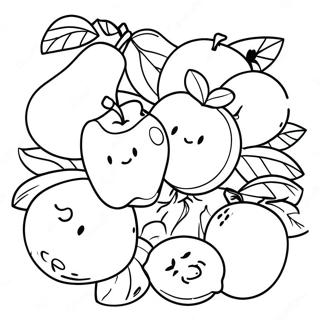 Fruit Of The Spirit Coloring Page 6996-5692