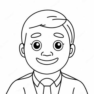 Bitmoji Coloring Pages