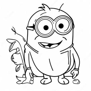 Minion Kevin Coloring Page 70013-56118