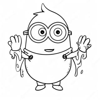 Minion Kevin Coloring Page 70013-56120