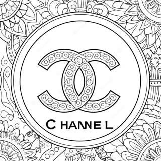 Chanel Logo Coloring Page 70033-56150