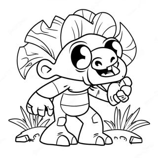 Gargantuar Plants Vs Zombies Coloring Page 70053-56147