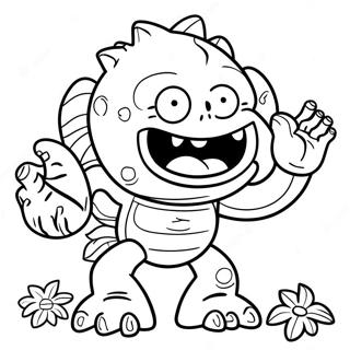 Gargantuar Plants Vs Zombies Coloring Page 70053-56148